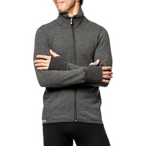 Vest Woolpower Unisex Full Zip Jacket 400 Grey