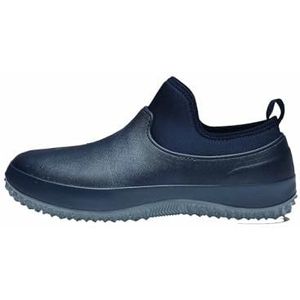 Chef Schoenen voor Heren, Olie Waterbestendig Veiligheid Verpleging Werkschoenen, Food Service Waterdichte Keuken Chef Restaurant Schoenen, voor Tuin Ziekenhuis Werkschoenen (Color : Blue, Size : 38