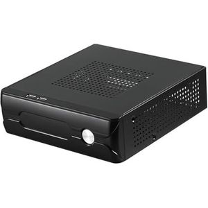 NeaxgeandX Mini ITX Case Professionele Metalen 2.0 USB Compact Computer Case voor Office M03