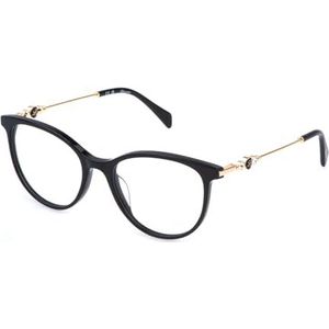 Blumarine - VBM879S - Optische Monturen - Zwart - Acetaat - Vlinder