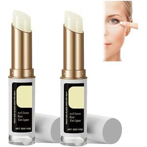 Minerale Olie Oogstick - Hydraterende Behandeling Om Wallen En Fijne Lijntjes Te Minimaliseren En De Delicate Oogzone Te Voeden(#1,2pcs)