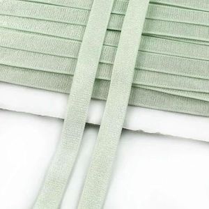 10 mm elastische ondergoedband voor het naaien van badpakriemen, rubberen lint, schouderband, bh-notitieboek, stretchtape, doe-het-zelfaccessoires - LakeBlue - 10 mm -