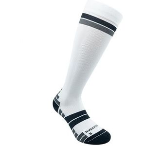 Relaxsan 806 (White/Black, M) Compressiekousen Sport voor Heren en Dames, Sportsokken 18-22 mmHg, Made in Italy