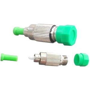 FC-adapter hybride vrouw-man 2 stuks optische vezelkoppeling UPC SingleMode-koppeling Interfaceconverter Multimodusaanpassing(FC A-FC A)