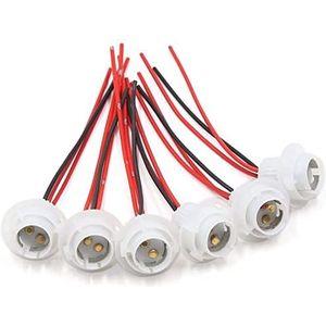 XYZOOM 6 Stks 1157 LED Lamp Socket Lamp Licht Houder Kabelboom Connector:(fde5d cd9f8 4987c fbf1e 03377 b9877