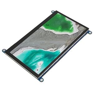 Extern Mobiel Scherm 7 Inch IPS Eenvoudige Montage Dubbele Luidsprekers Multi-aanraakbewegingen Draagbare Monitor 400nits voor Tv (Schermmodule)