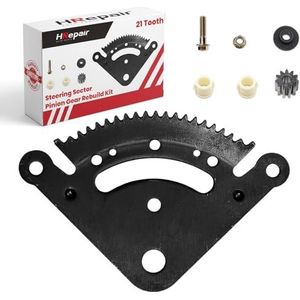 Steering Sector Pinion Gear Rebuild Kit Replacement for John Deere LA100 LA105 LA120 LA130 LA135 LA140 LA150 LA165, John Deere D Series Lawn Tractors Replaces# GX21924BLE, GX20053, GX20054, GX21994