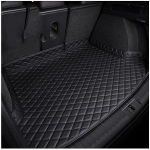 Kofferbakbeschermer Kofferbakmatten Voor Kia Voor Sorento Voor Stonic Voor Soul Volledig Omsloten Waterdicht Antislip Auto-accessoires Interieurkussen Auto Kofferbakmatten(Black a)