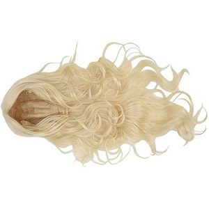 Lange Krullende Haarpruik, Hoge Dichtheid, Slijtvast, Valt Niet Af en Grote Golfpruik voor Dagelijkse Decoratie