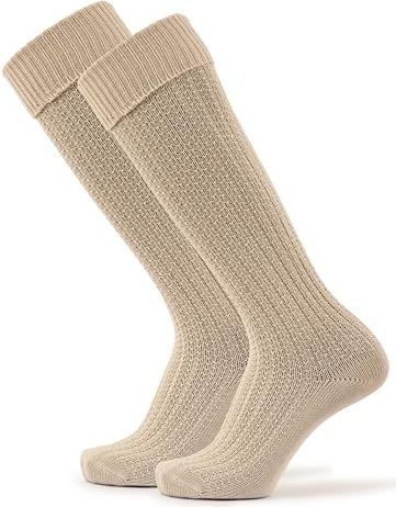 Stockerpoint - OC-Markus - Lange Traditionele Sokken - Natuur - Pak van 1