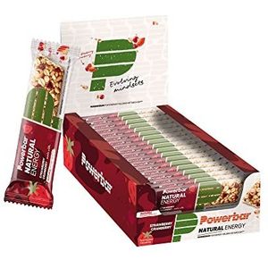 Powerbar Natural Energy Cereal Bar + Magnesium (18x40g) Strawberry & Cranberry