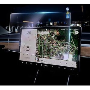 GPS schermbeschermer folie HD Gehard Glas Schermfilmbeschermer Voor Tesla Voor Model 3 Voor Model Y 2019-2023 Waterdicht Anti-kras Navigatie Touch Display 15 ""Inch (Size : HD)