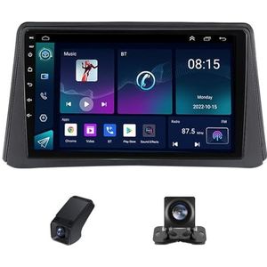 Autoradio,geldt voor Opel Mokka 1 2012-2016 2 Din met Carplay Android Auto9 inch HD touchscreen,stereo auto Bluetooth 5.0 FM-radio/AM RDS DSP stuurbediening achteruitrijcamera(NF-5)