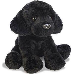 Suki Gifts Labrador - Pluche Knuffel - Zwart - 12 cm