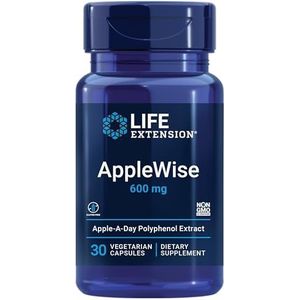 Life Extension AppleWise, 600mg - 30 vcaps, 200 g