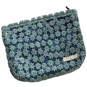 DieffematicHZB make-up tas Embroidery Cosmetic Bag Large Capacity Female Travel Lipstick Make Up Storage Bag Beauty Cases Mobile Cosmetic Bag