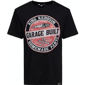 King Kerosin Heren Garage Built Sweatshirt
