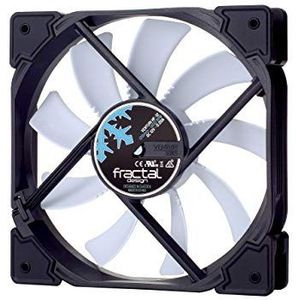 Fractal Design Venturi HF-12 Wit - Computerventilator - Geoptimaliseerd voor een hoge luchtstroom - LLS-lagers - Aerodynamische gevormde poten - 12v - 120mm - Wit (Single)
