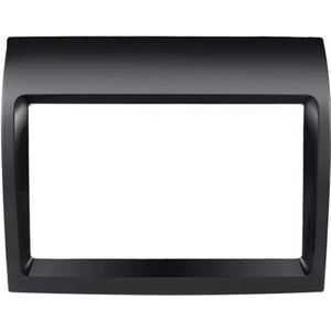 Auto Dubbele Din UV Zwarte Dash Mount Kit Adapter Auto Fascia Frame Panel Voor Fiat Voor Ducato 2011 Auto Montage Kit DVD Frame Trim Kit Accessoires