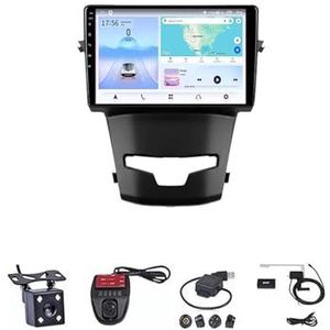 Android 13 Multimedia Speler Auto Radio GPS Navigatie Draadloze Carplay Auto Plug En Play Voor SsangYong Korando 3 Actyon 2 2013-2017(4G+WIFI 2G+32G)