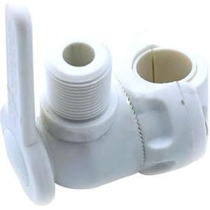 ASJFGTEH 1 stuk witte ABS nylon railmontage antennehouder voor VHF-radio bootbrug