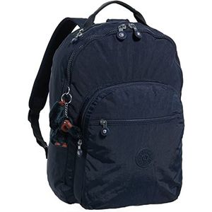 Kipling Dames Seoul L Solid Laptop Rugzak, Echte blauwe tonale