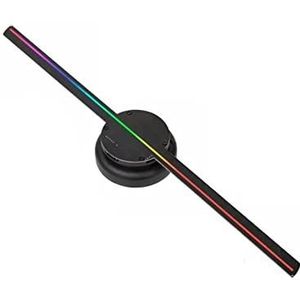 3D-hologramventilator, T40 Normaal 3D Holografische Projector Ventilator Scherm 224LED Afstandsbediening Reclame Machine Logo Licht PC Controle Display Projector: