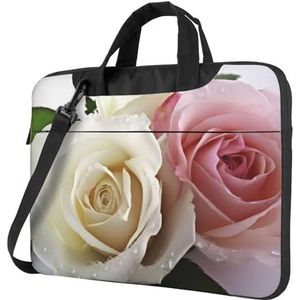 Rozen Bloem Laptop Tas Shockproof Laptop Sleeve Case Computer Schoudertas 13 14 15.6 inch