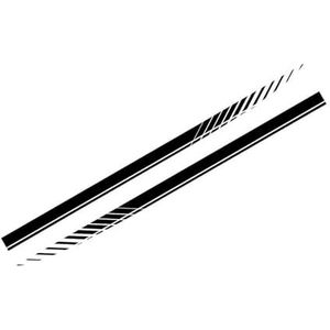 OUYNIEI Geschikt Voor Suzuki Swift Grand Vitara Ertiga Celerio S-Cross Ciaz SX4 Baleno Jimny Ignis Alto Auto Taille Lijn Stickers en Decals