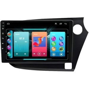 Android 14 Autoradio 9 inch touchscreen voor Honda Insight 2009-2014 Autoradio Navigatie met Carplay met GPS navigatie Bluetooth FM USB Steering Wheel Control(B7 1G+32G)