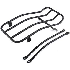 Bagagerek Achter Voor Bonneville T100 Voor Bobber/Voor Zwarte 17-20 Motorfiets Solo Zadel Achter Bagagerek Houder Goederen Planken Kofferbakrek