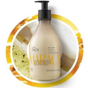 NATURA - Ekos Maracuja Body Lotion - Hydrateert, kalmeert en verzacht de huid - Voor een droge, vochtarme huid - snel opgenomen - 100% veganistisch - dierproefvrij - 400ml