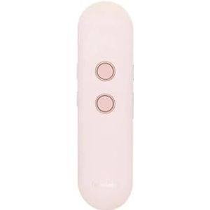 Taalvertalerapparaat, Draagbare draadloze slimme vertaler, 40 talen, tweerichtings realtime directe spraakvertaler, Bluetooth-app, meertalig(Pink)