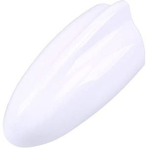 GPRTKULE Universele Super Auto Dak Haaivin Decoratieve Antenne Cover Sticker Base/Fit Voor/Fit Voor/Fit Voor/Fit Voor/Fit Voor (Wit)