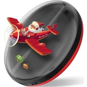 Kerstversiering Benodigdheden Bomen Top Hologram 3d Led Fan