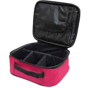 packing cubes Bolsa De Maquillaje Para Brochas De Belleza, Estuche De Viaje Profesional Para Mujer, Caja De Maquillaje De Gran Capacidad, Neceser Impermeable Necesario, 2023 cubes travel (Color : Pin