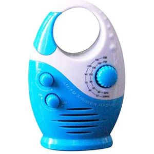 Waterdichte Doucheradio - AM/FM-radio - Compact Ontwerp - Voor Binnen en Buiten Gebruik