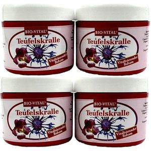 Bio-Vital duivelsklauw balsem 4 x 125 ml