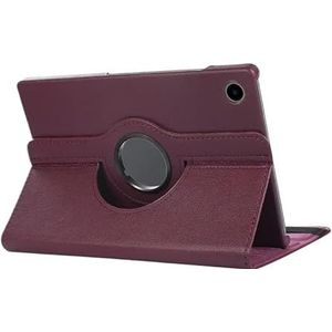 Tablethoes geschikt for Samsung Galaxy Tab S6 Lite 10.4 P610 P615 S5E S6 10.5 T860 T720 360 draaibare standaardhoes(PURPLE,Tab S6 10.5inch)