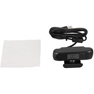 BROLEO HD-webcam, plug-and-play-camera, ruisonderdrukking, 1080P autofocus voor onderwijs