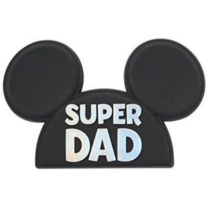 Disney Mickey Mouse Zachte ""Super Dad"" Touch Magneet