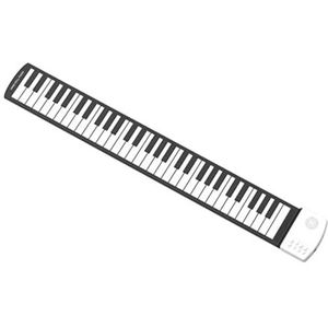 49 Handgerolde Piano Siliconen 49 Toetsen Draagbaar Opvouwbaar Elektronisch Toetsenbord Voor Beginners
