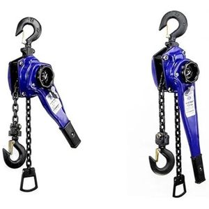 0,75t/1t/1,5t/2t Handmatige Mangaanstalen Haakdraad Tractie Hijsgereedschap Hefboom Kleine Handketting Hijs 3M(1.5T x 1.5M)