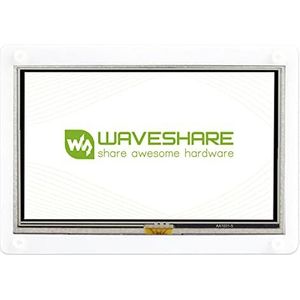 Waveshare - 5 inch Display - Monitor - 800x480 - Resistieve Touchscreen - HDMI