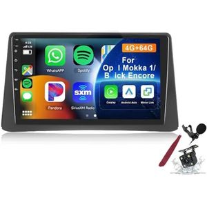 Android 15 Autoradio voor O-pel Mokka 1 (2012-2016) 9 inch 2K Touchscreen 2000 * 1200 Android Head Unit Multimedia Speler met Carplay GPS Navi BT 5G WiFi DSP SWC,K2 pro