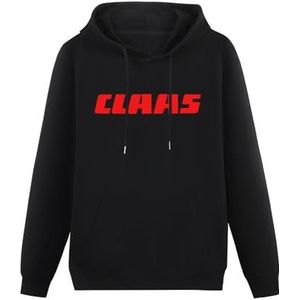 New Claas Tractor Agriculture Logo Hoodies Long Sleeve Pullover Loose Hoody Men Sweatershirt Size S