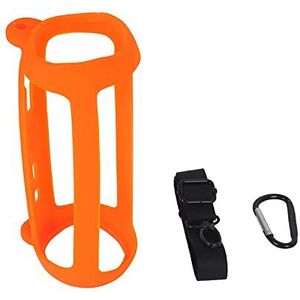 Voor JBL flip6 Speaker Siliconen Case Outdoor Draagbare Audio Case (Oranje)