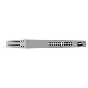 Allied Telesis AT-FS980M/28PS-50 Managed L3 Fast Ethernet (10/100) Power over Ethernet (PoE) Grijs