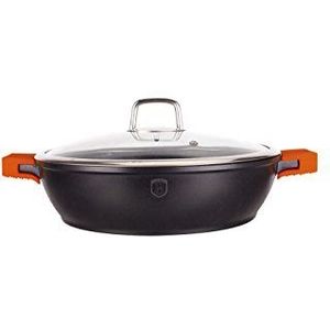 BerlingerHaus braadpan / wok 28cm granit diamond line