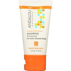 Andalou Naturals Arganolie en Shea Moisture Rich Shampoo, 50 ml